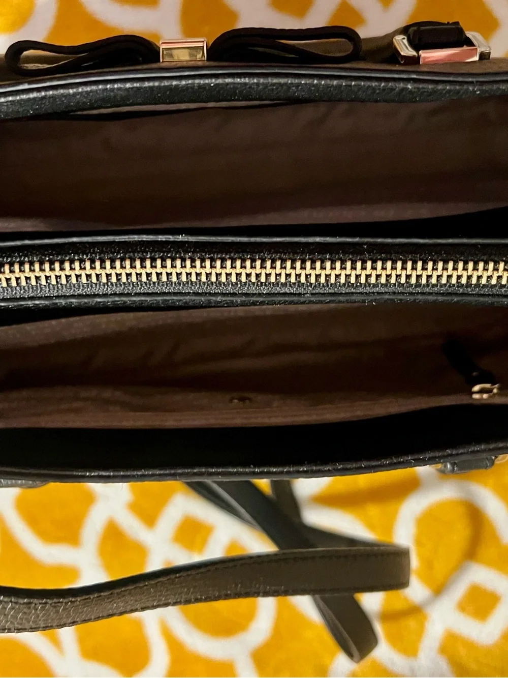 kate spade structured satchel